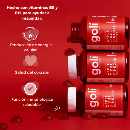 GOMAS GOLÍ NUTRICIÓN VINAGRE DE MANZANA